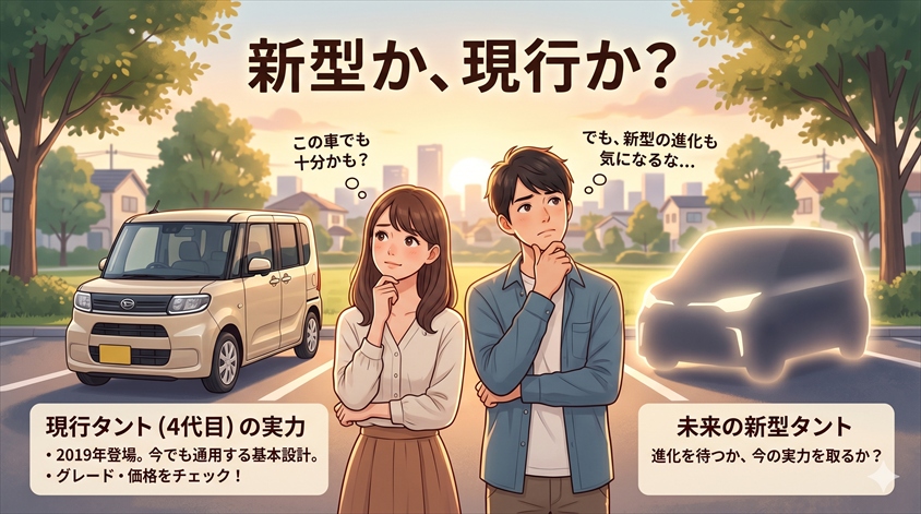 現行タント（4代目）のグレード・価格・主要スペック