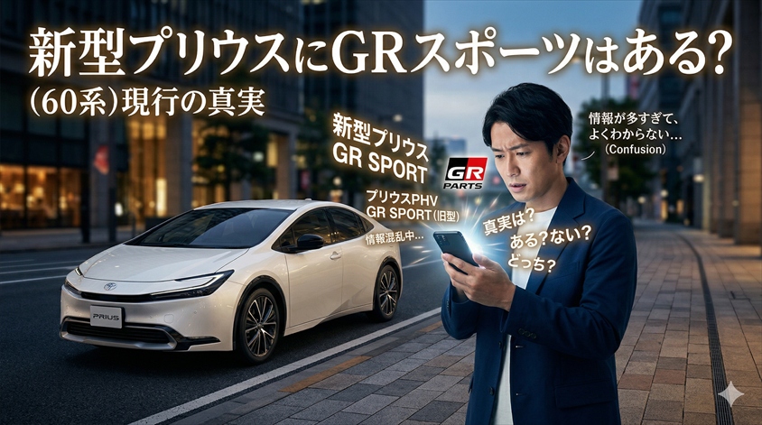 新型プリウスにGRスポーツはある?現行60系の真実