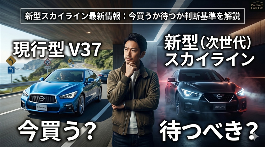 新型スカイライン最新情報｜今買うか待つか判断基準を解説
