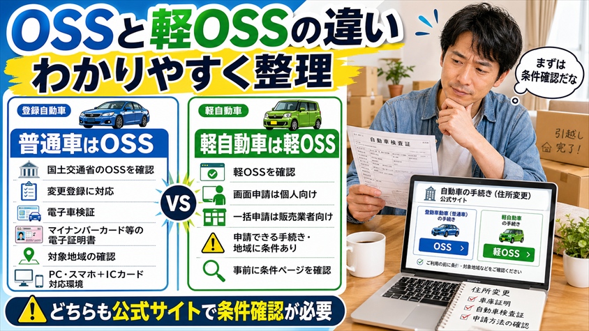 OSSと軽OSSの違いをわかりやすく整理