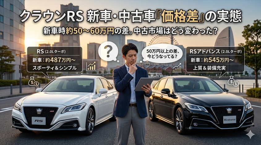 価格差の実態は？新車と中古車それぞれで考える