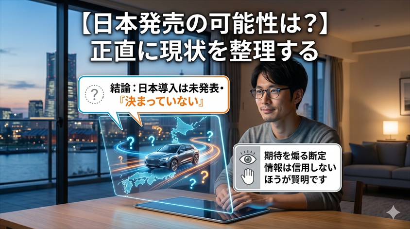 日本発売の可能性は？——正直に現状を整理する