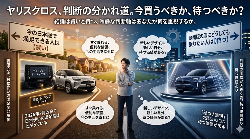 今買うべきか、待つべきか——判断の分かれ道を整理する