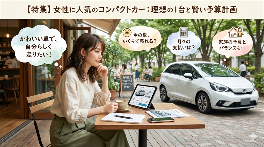 軽自動車とコンパクトカーの違いを整理する