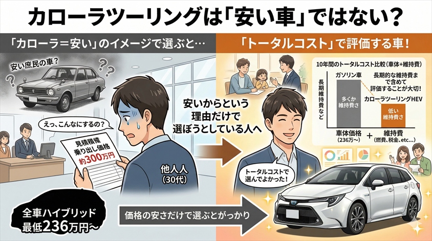 価格の安さだけで選ぼうとしている人