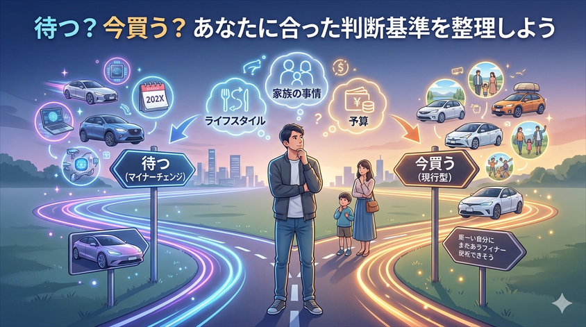 待つ？今買う？あなたに合った判断基準を整理しよう