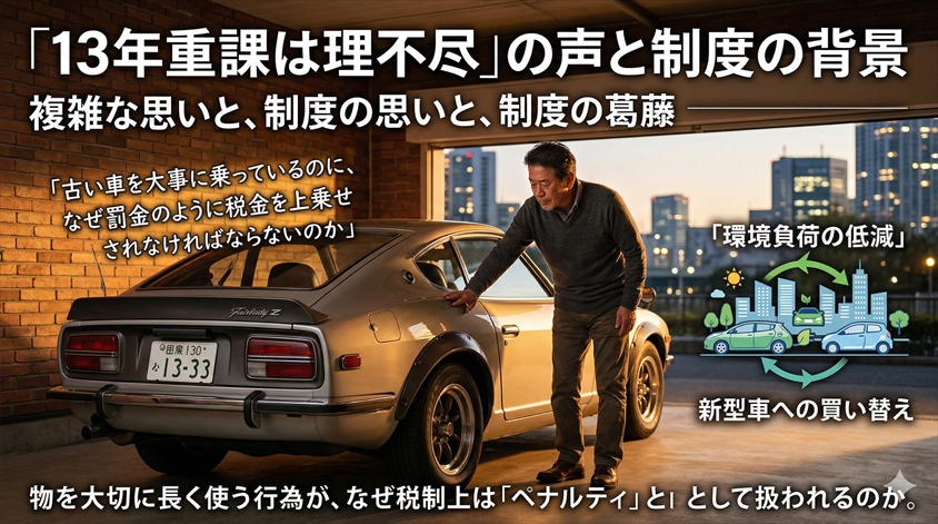 「13年重課は理不尽」という声と制度の背景