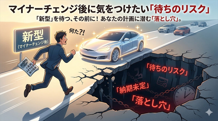 マイナーチェンジ後に気をつけたい「待ちのリスク」