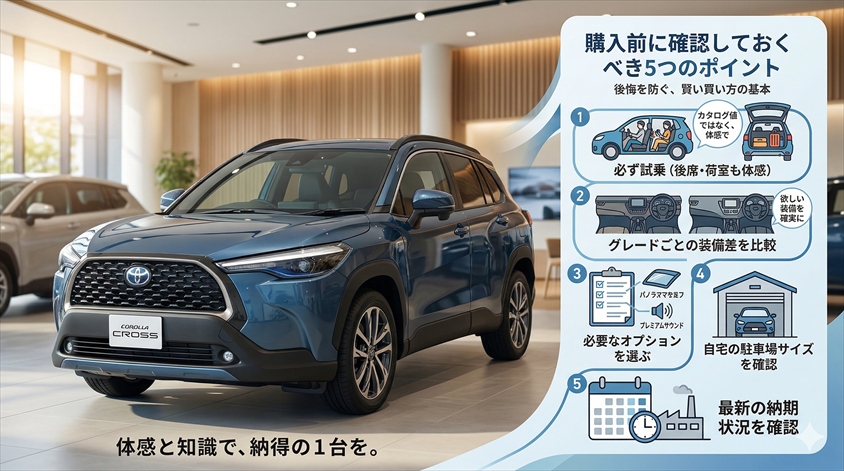 購入前に確認しておくべき5つのポイント