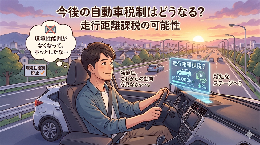 今後の自動車税制はどうなる？走行距離課税の可能性