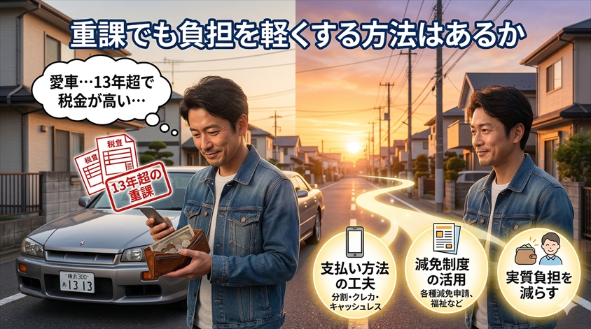 重課でも負担を軽くする方法はあるか