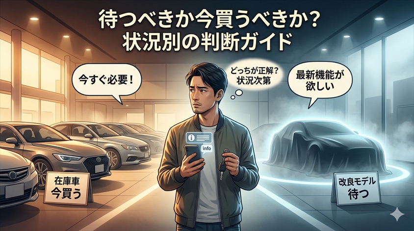 待つべきか今買うべきか？状況別の判断ガイド