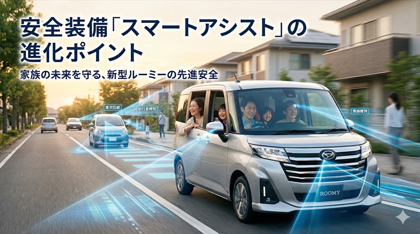 安全装備「スマートアシスト」の進化ポイント