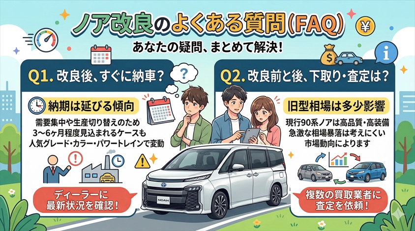 ノア改良のよくある質問(FAQ)