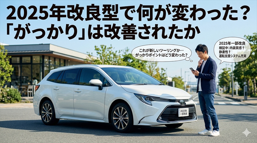 2025年改良型で何が変わった？「がっかり」は改善されたか