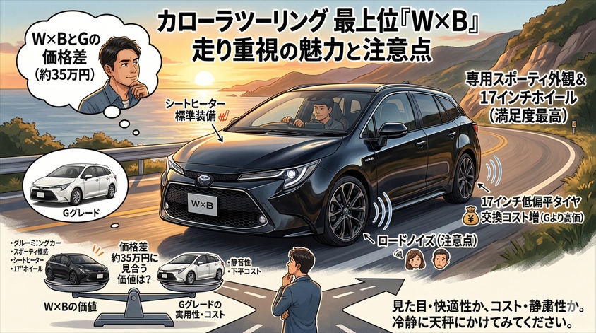 走り重視ならW×Bだが注意点もある