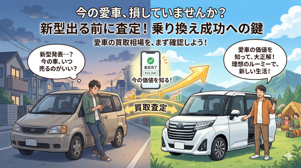 乗り換えを検討しているなら、今の愛車の価値を確認しておこう