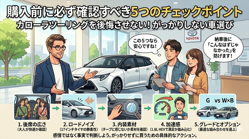 購入前に必ず確認すべき5つのチェックポイント