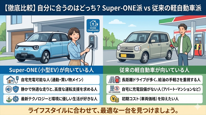 Super-ONEが向いている人・向かない人