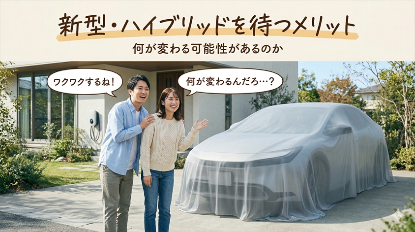 新型・ハイブリッドを待つメリット：何が変わる可能性があるのか