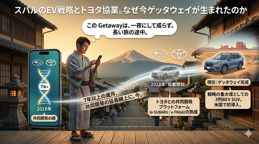 スバルのEV戦略とトヨタ協業。なぜ今ゲッタウェイが生まれたのか