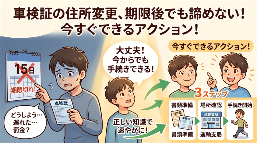 まとめ　—　今すぐできる3ステップ