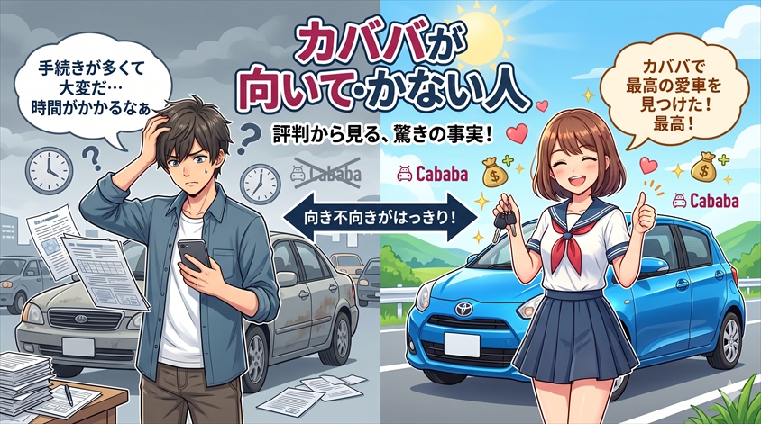 カババが向いている人・向かない人