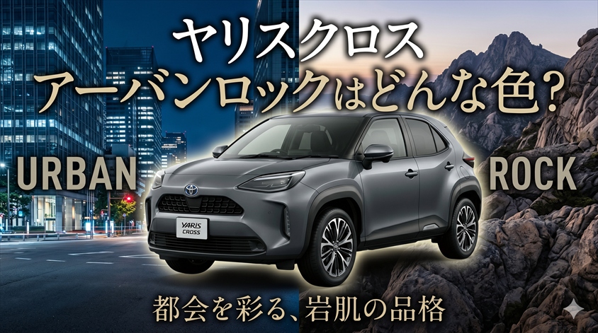 ヤリスクロス アーバンロックはどんな色？基本情報から確認しよう