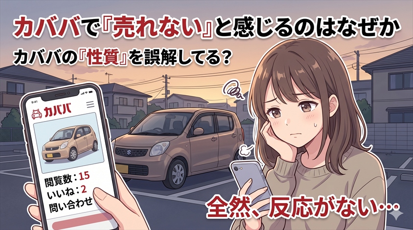カババで「売れない」と感じるのはなぜか