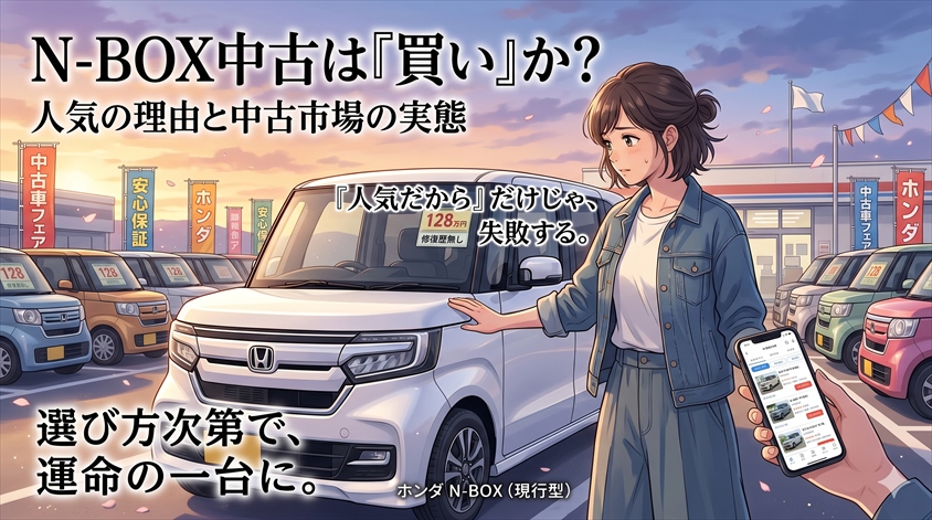 N-BOX中古は「買い」か?人気の理由と中古市場の実態