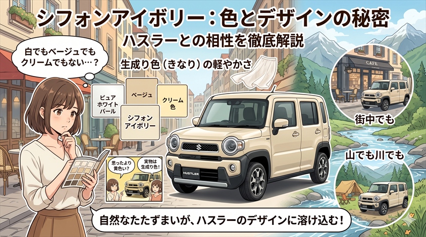 シフォンアイボリーとはどんなカラーか