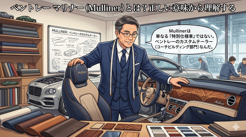 ベントレー マリナー（Mulliner）とは？正しい意味から理解する