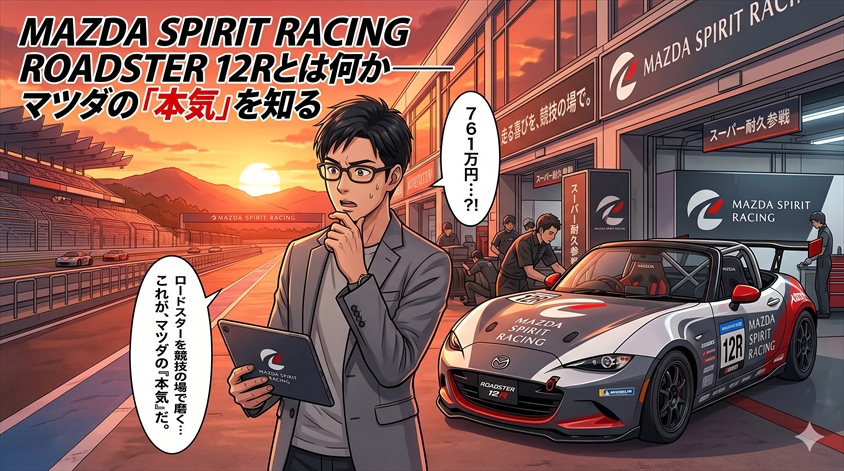 MAZDA SPIRIT RACING ROADSTER 12Rとは何か──マツダの「本気」を知る