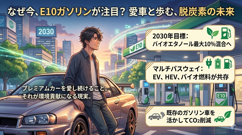 なぜ今、日本でE10ガソリンが注目されるのか