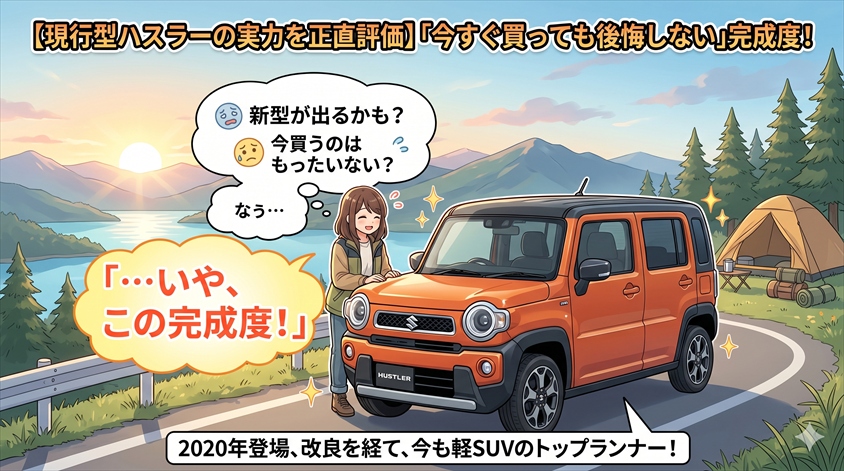 現行型ハスラーの実力を正直評価｜「今すぐ買っても後悔しない」完成度