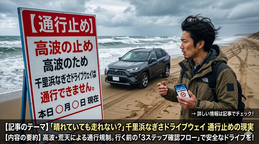 通行止めになる条件と確認方法