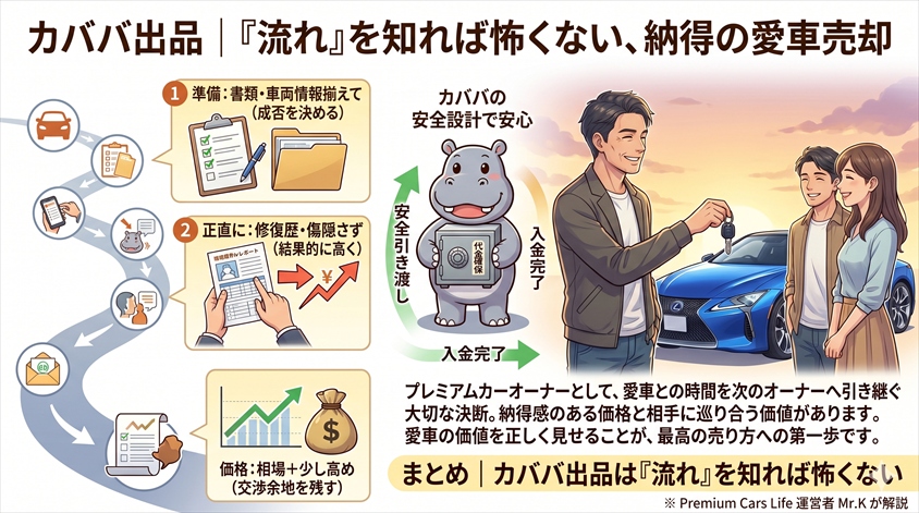 まとめ｜カババ出品は「流れ」を知れば怖くない