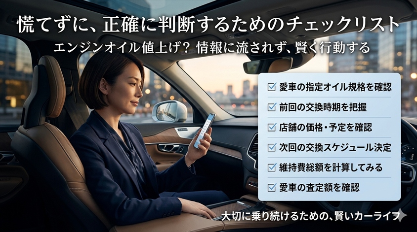 まとめ：慌てずに、正確に判断するためのチェックリスト