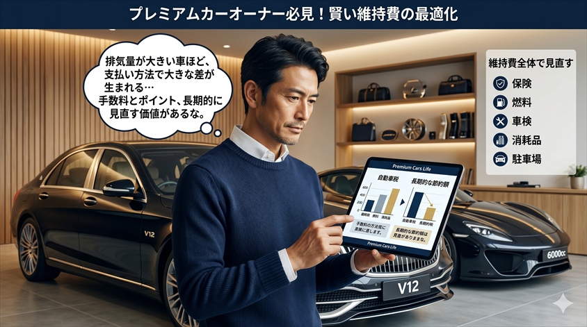 プレミアムカー・高排気量車オーナーが知っておきたいこと