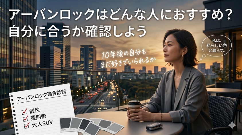 アーバンロックはどんな人におすすめ？自分に合うか確認しよう
