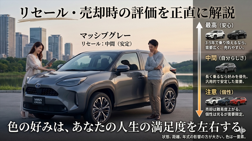 リセール・売却時のマッシブグレーはどう評価される？