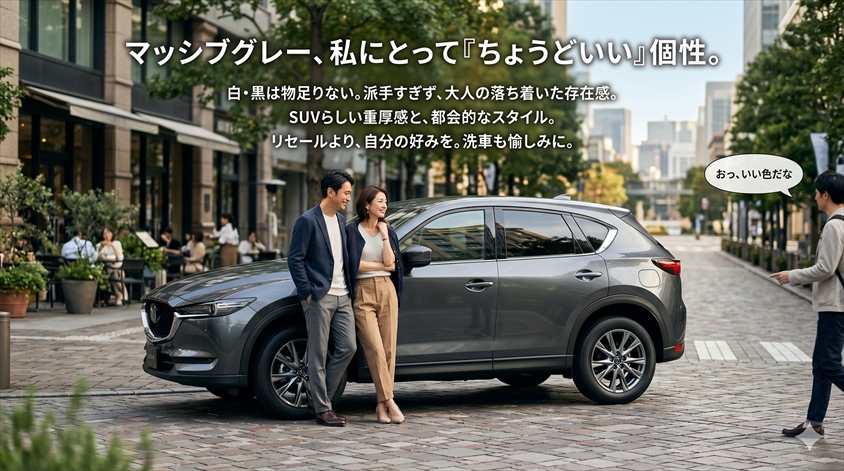 マッシブグレーはどんな人に向いている？定番色を比べた方がいい人とは