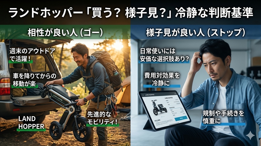 買うべき人・様子見すべき人｜冷静な判断基準