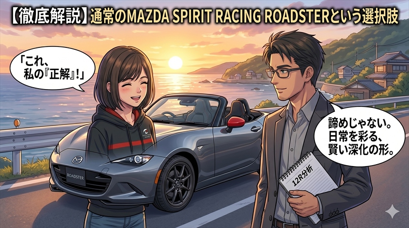 通常のMAZDA SPIRIT RACING ROADSTERという選択肢