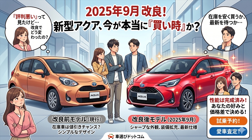2025年9月の一部改良——何が変わった？今が買い時か