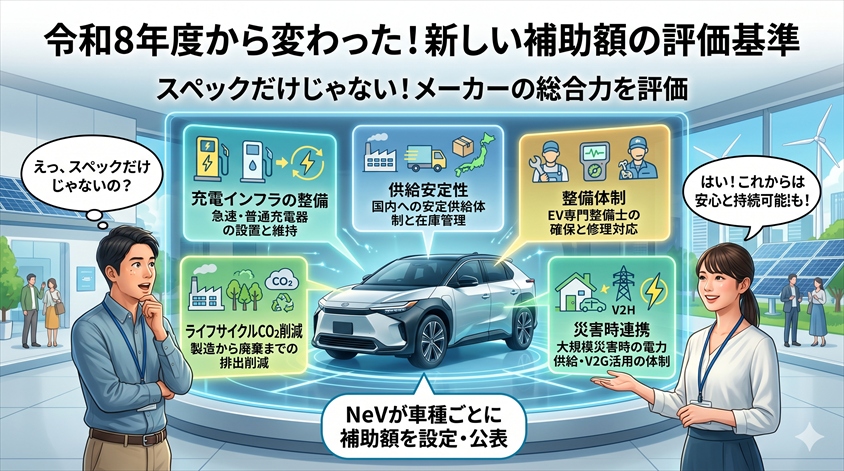 令和8年度から変わった点——新しい補助額の評価基準とは