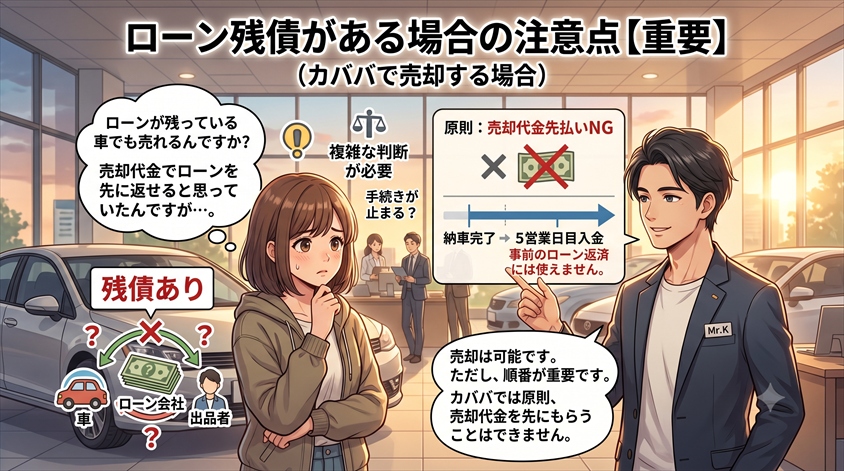 ローン残債がある場合の注意点【重要】