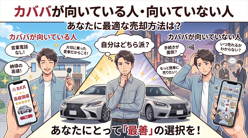 カババが向いている人・向いていない人