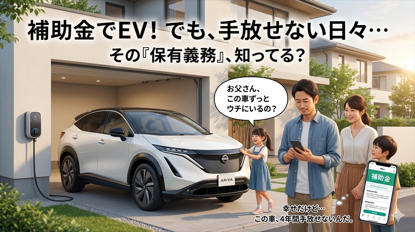 保有義務——補助金をもらったら何年間は手放せないのか