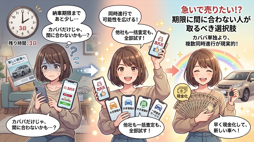 急いで売りたい人が取るべき選択肢